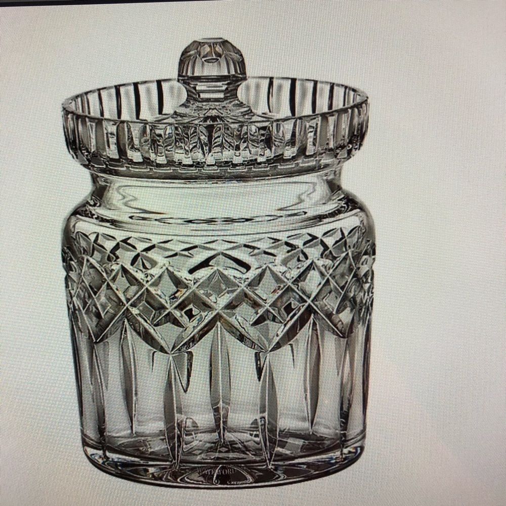 Waterford Crystal Lismore Biscuit Barrel with Lid